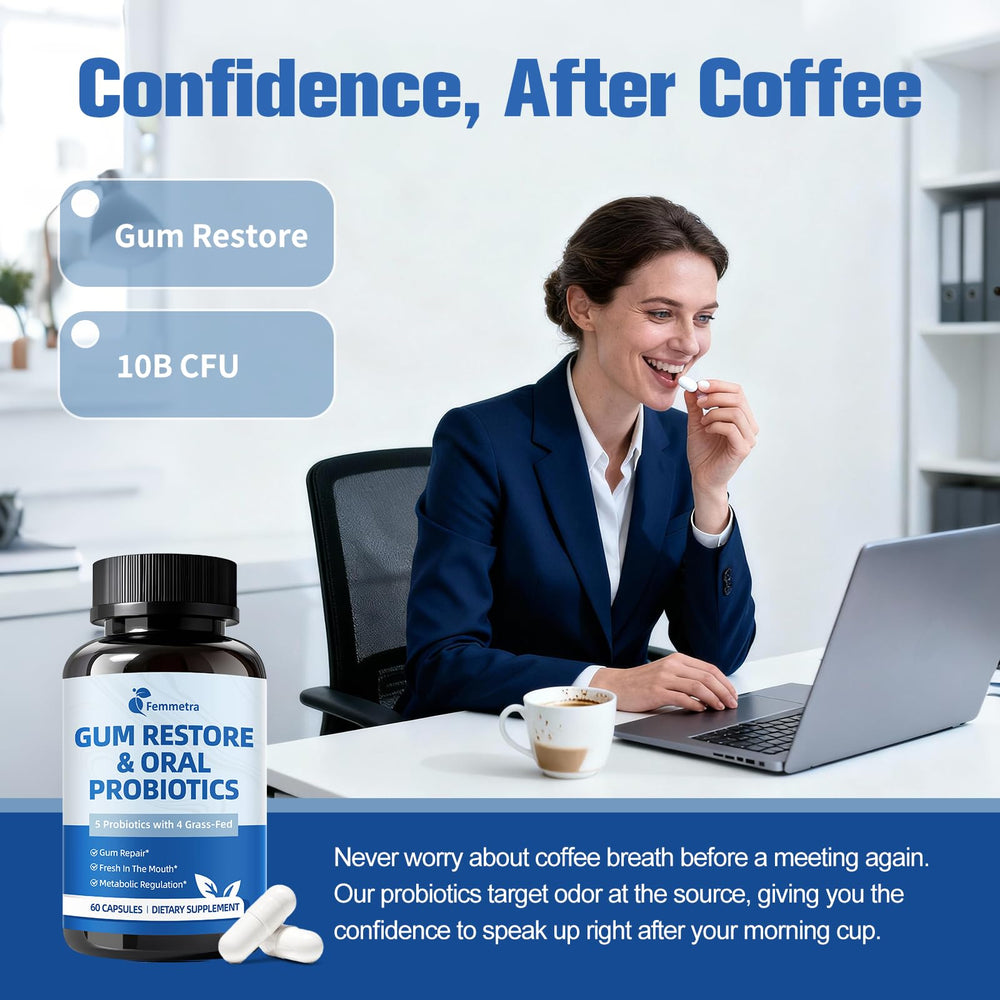 Close-up of 10 billion CFU probiotic strains illustration