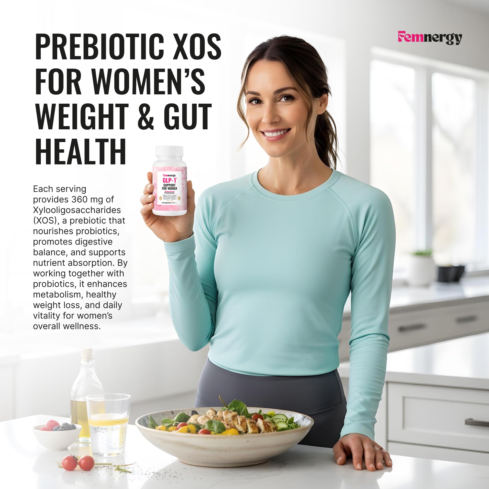 Product aiding hunger and cravings control