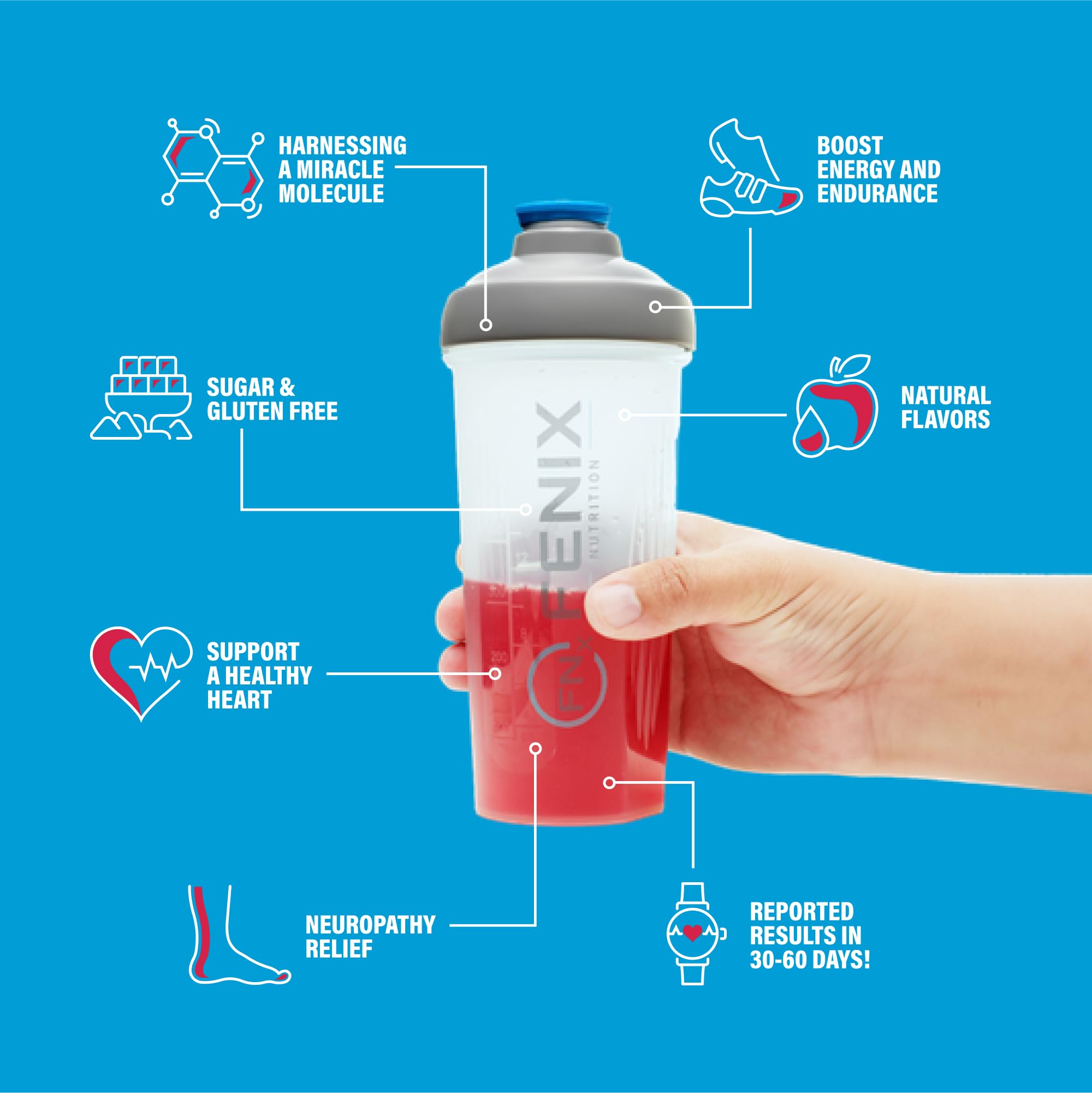 Lifestyle image showing active individuals using Fenix L-Arginine Complete