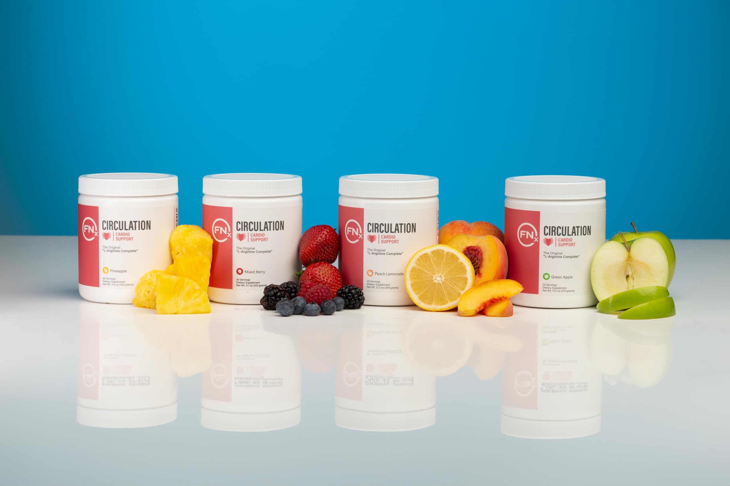 Nutrition facts and ingredients for Fenix Nutrition L-Arginine Complete Peach Lemonade