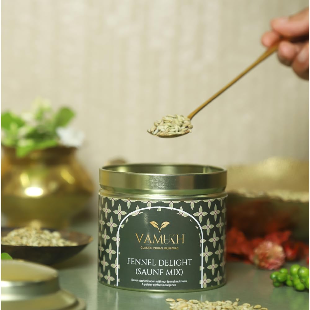 Gift-ready Fennel Bliss jar in decorative packaging