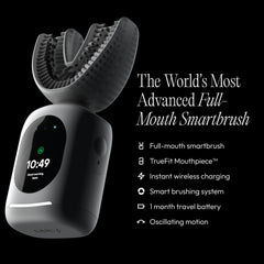 Feno Plus App interface showing brushing performance data