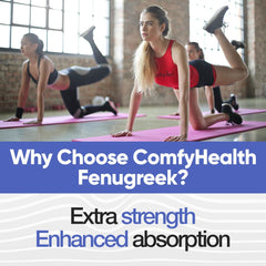 Fenugreek seed extract with Bioperine for enhanced absorption