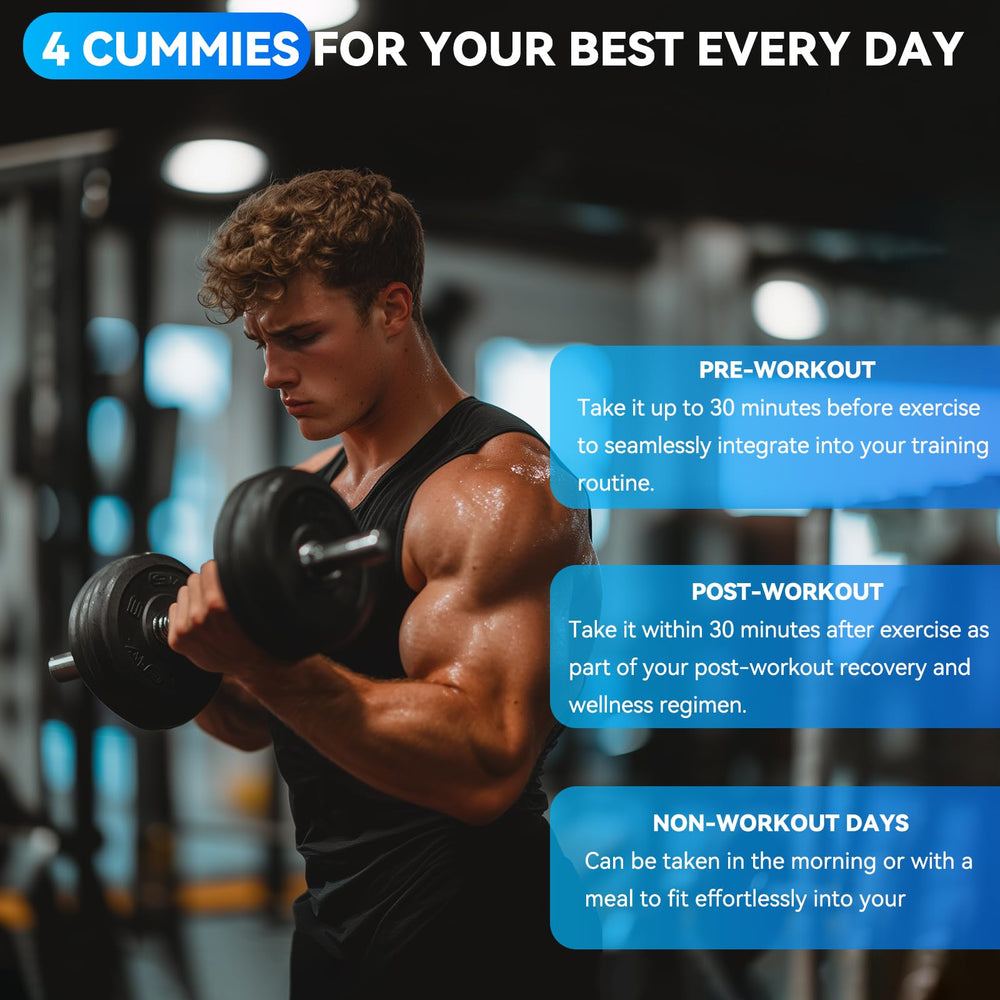 Blueberry vegan gummies in bottle