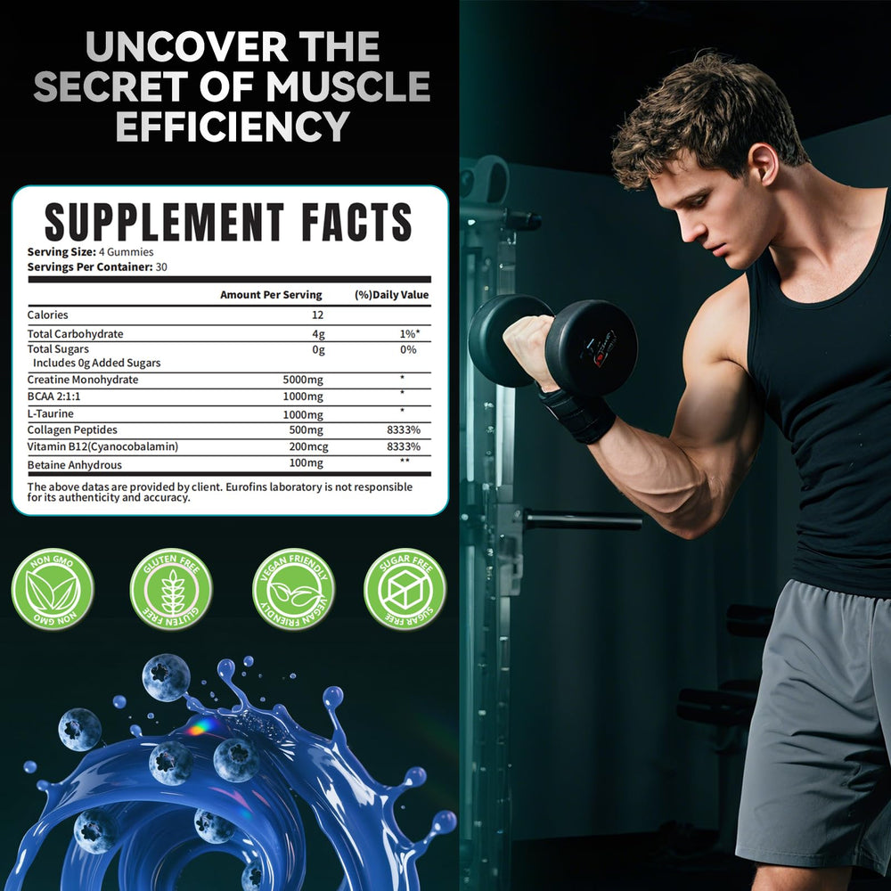 Packaging shot of FENYOU Creatine Monohydrate Gummies