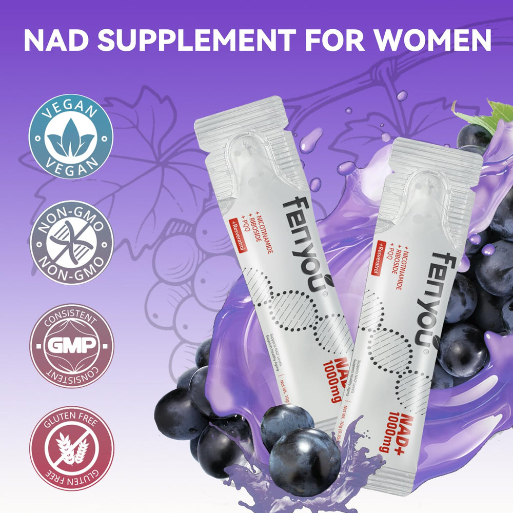 On the go ready packaging of FENYOU NAD Supplements
