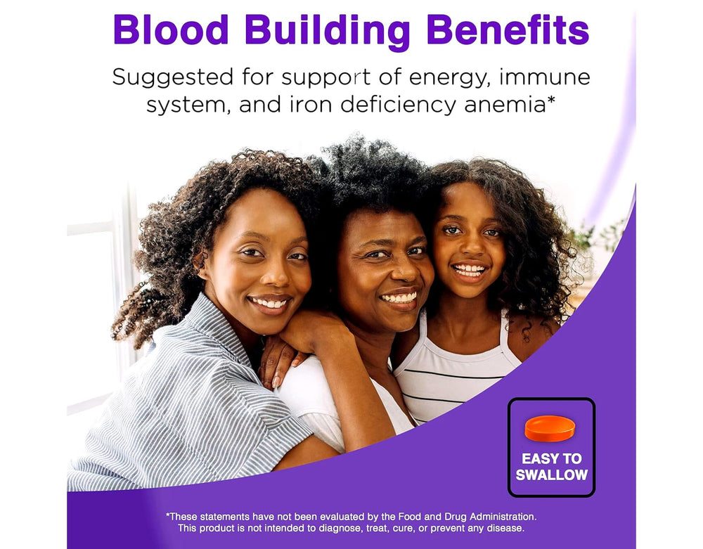 Sealed bottle of Feosol Bifera iron supplement