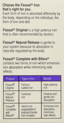Feosol Complete bottle front showing label