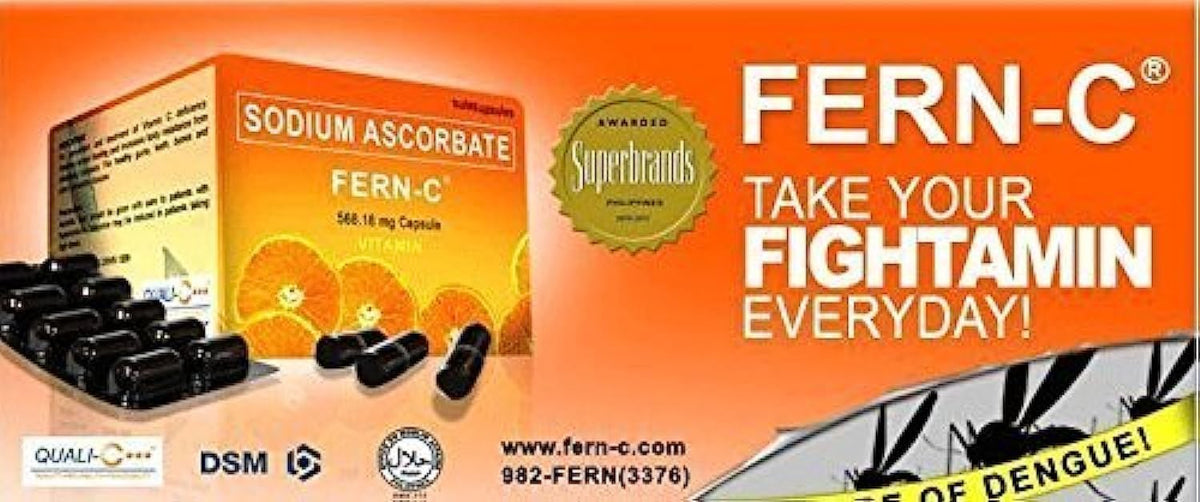 Fern-C Vitamin 30caps front view