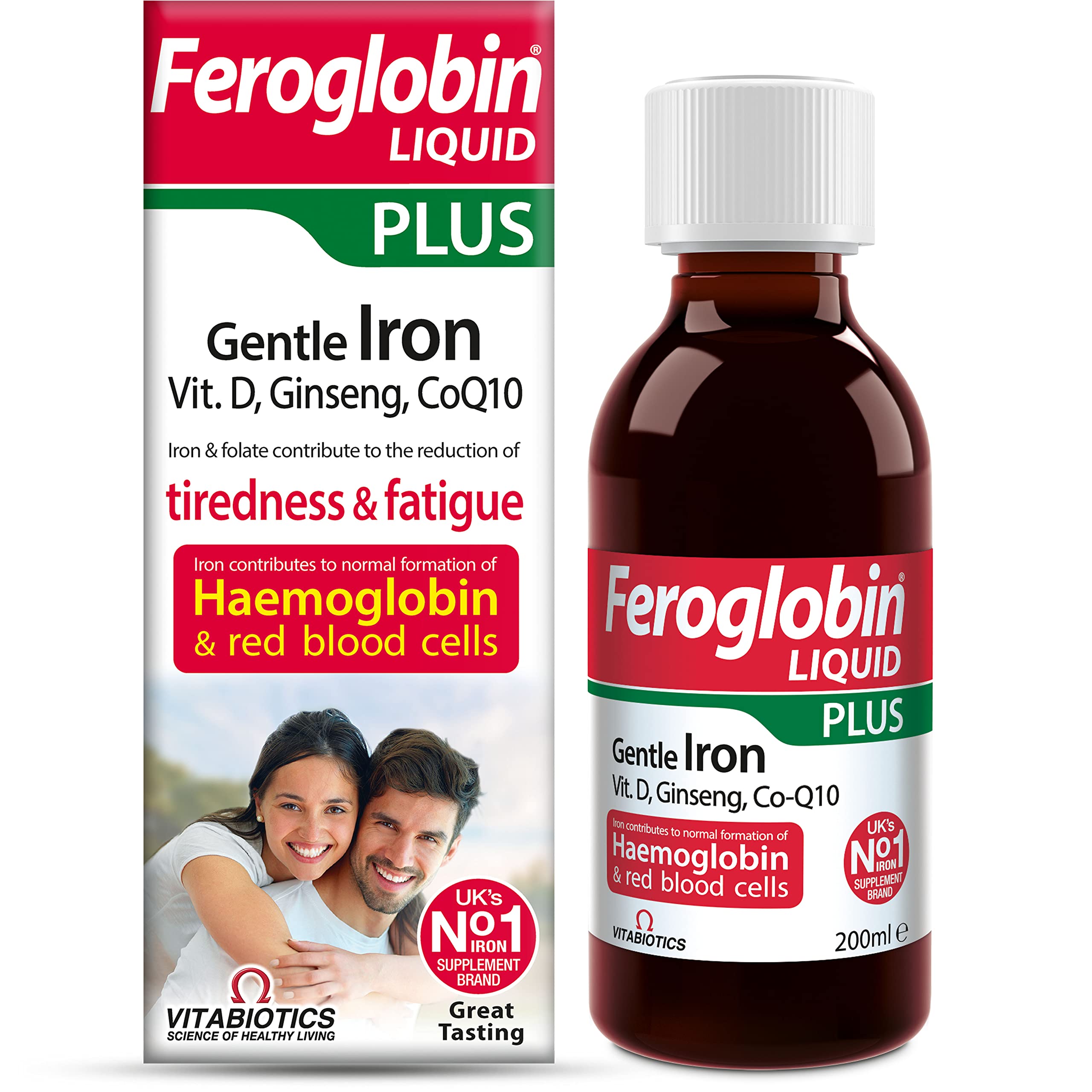 Feroglobin 200ml Plus Liquid bottle