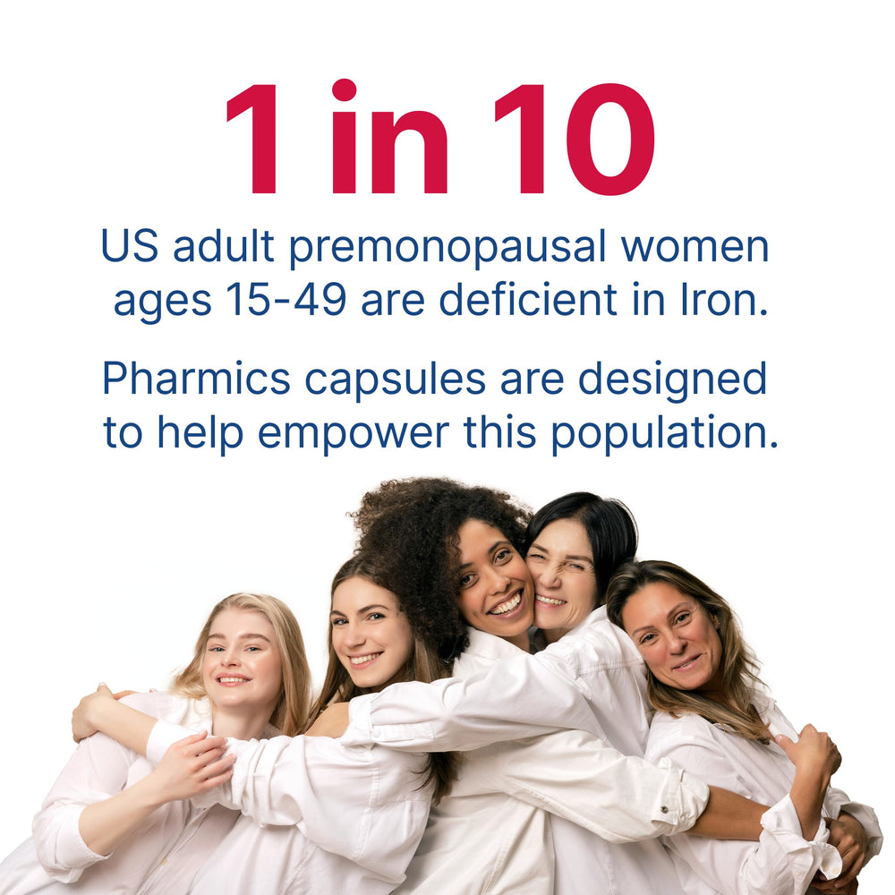 Nutrition facts label for Ferretts Iron Supplement IPS