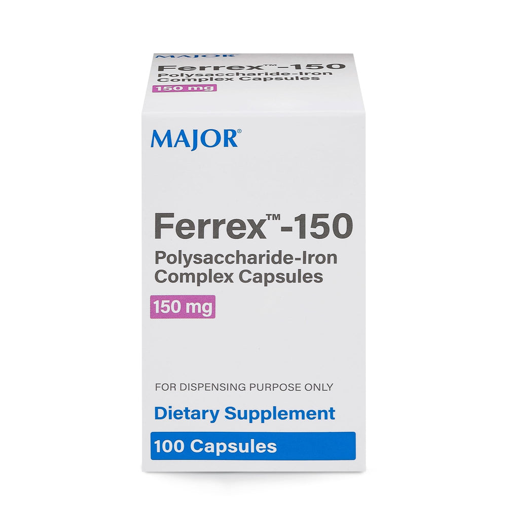 Ferrex-150 front label on bottle