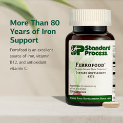 Close-up of Ferrofood capsules