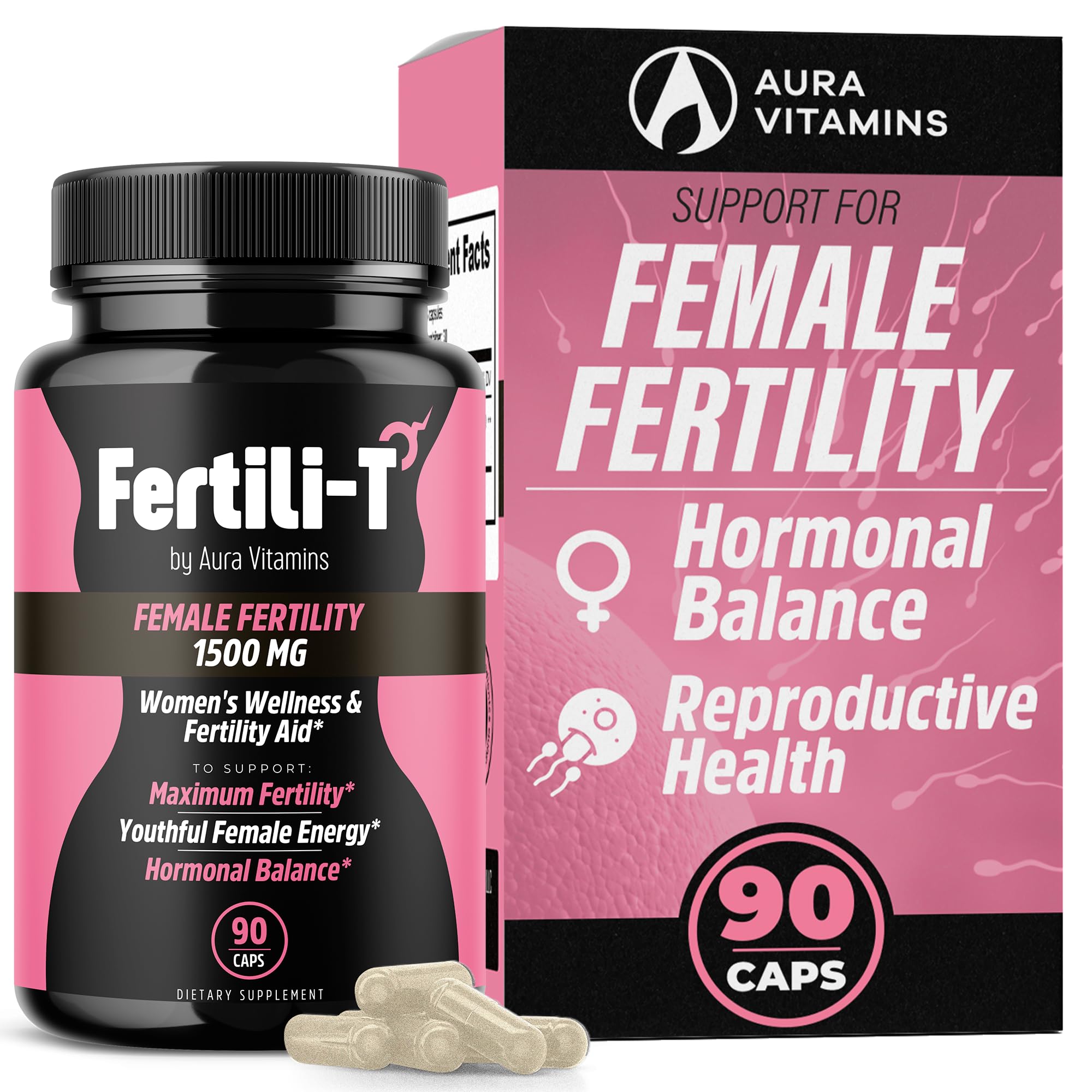 Fertili-t Female bottle with 90 capsules