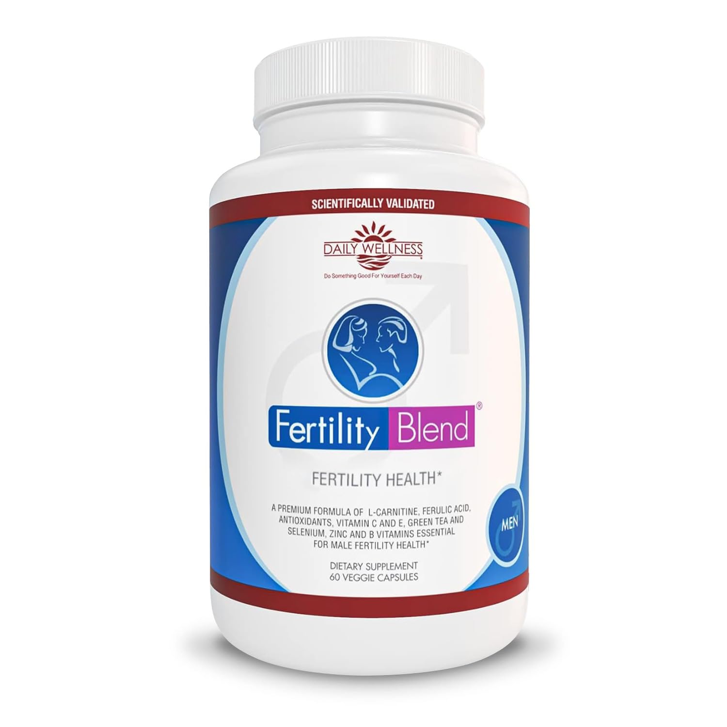 Bottle of Fertility Blend Daily Wellness for Men