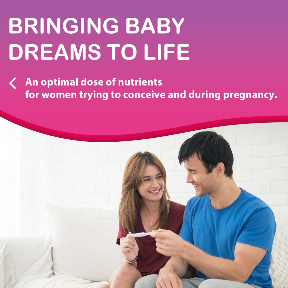 Vitamin D and Folate included in prenatal vitamins