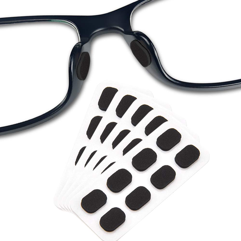 Display of Festful foam nose pads packaging and variety