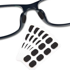 Festful Nose Pads 20 Pairs Black 9x6mm Foam