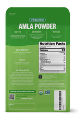 FGO Organic Amla Powder 16oz bag angled view