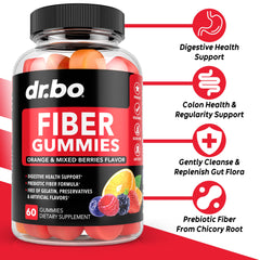 Close-up of chicory root inulin prebiotic gummies