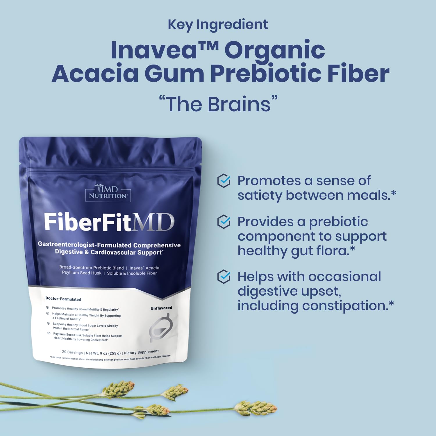 Serving suggestion for FiberFitMD high-fiber powder