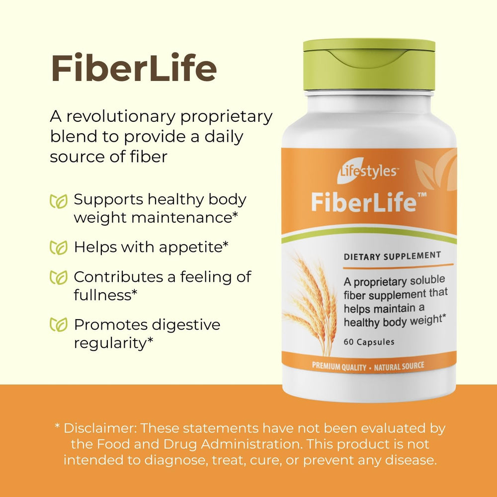 Canada Made label on FiberLife bottle