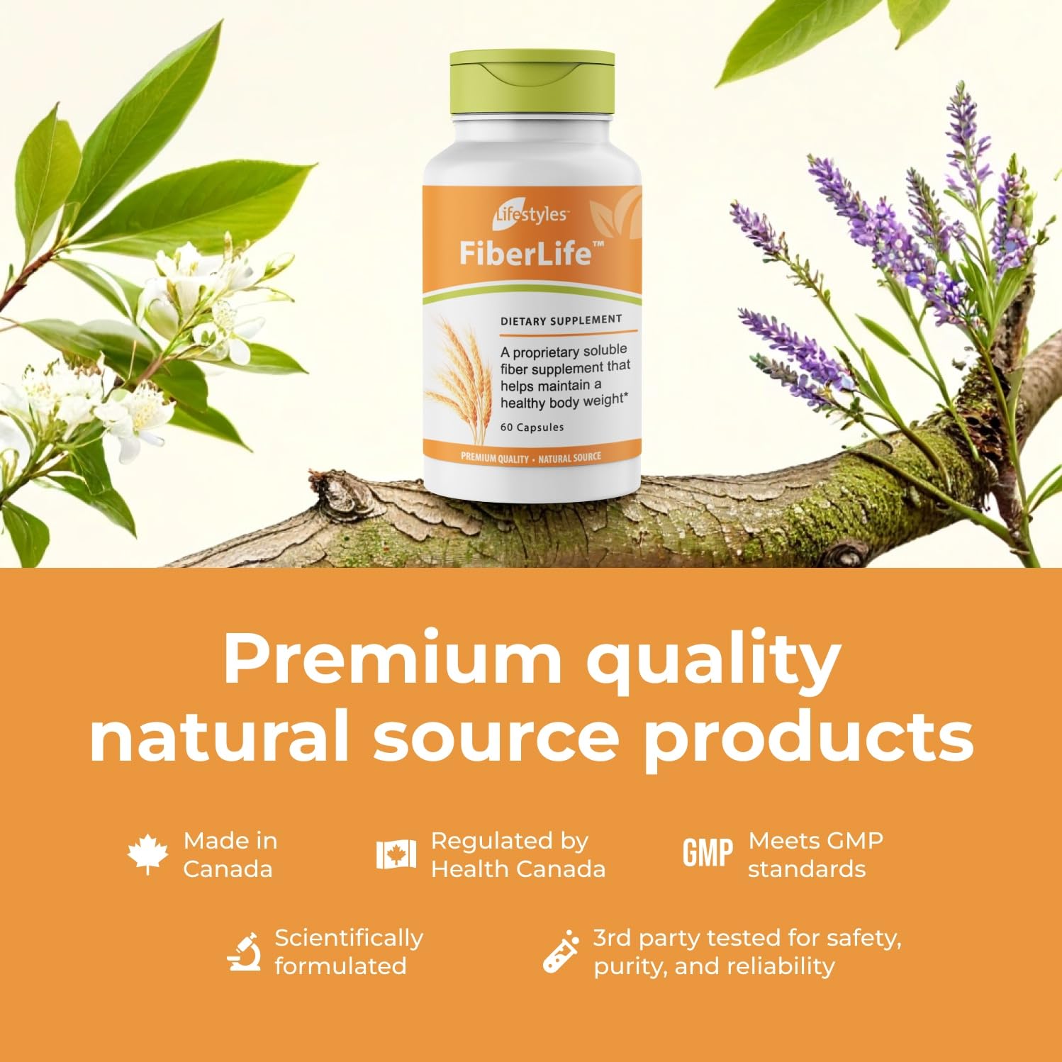 GMP and HACCP quality certificates for FiberLife