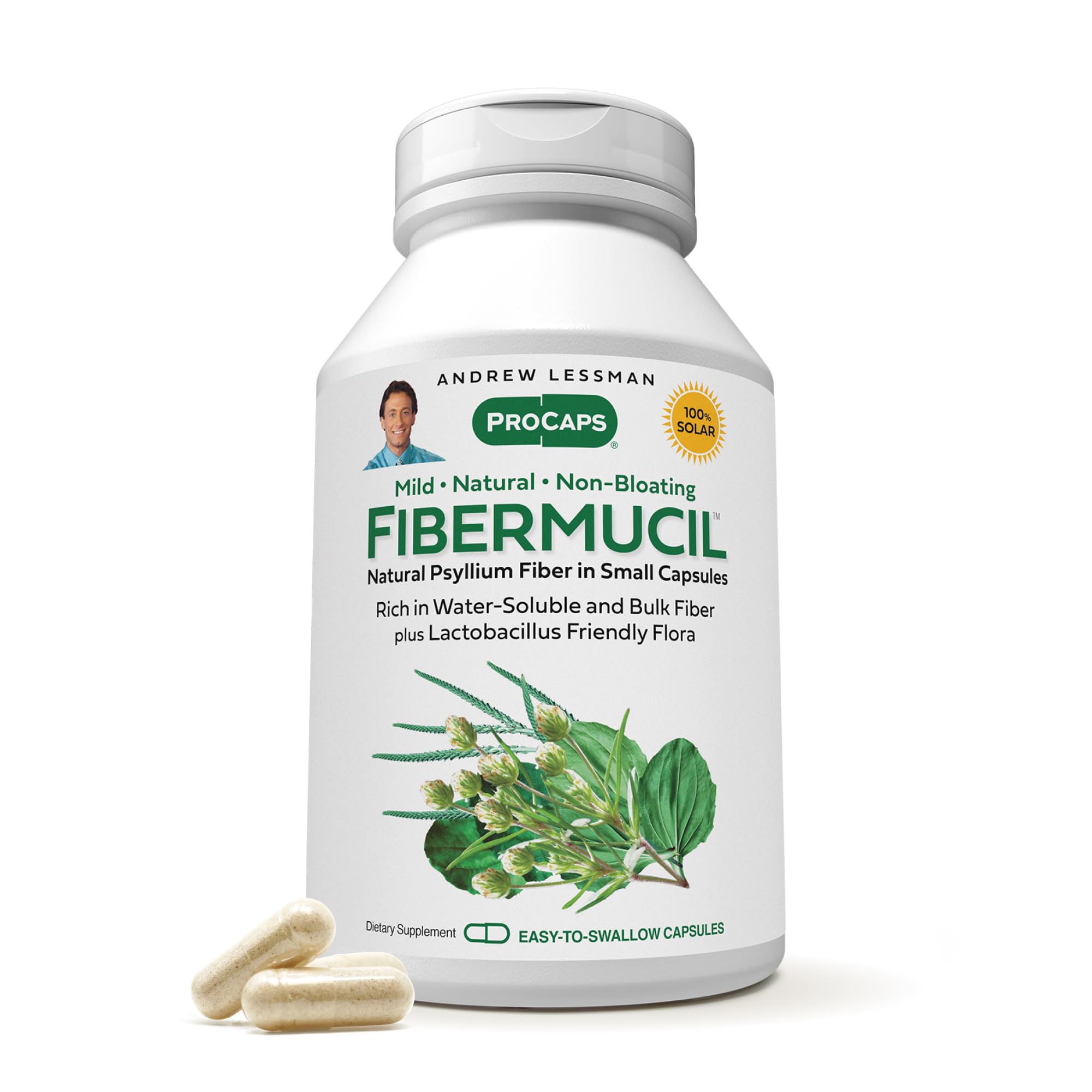 Andrew Lessman Fibermucil 360 capsules bottle