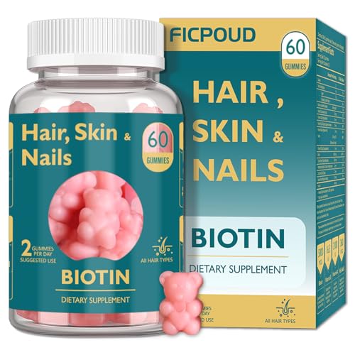 Ficpoud Biotin Gummies bottle – hero image