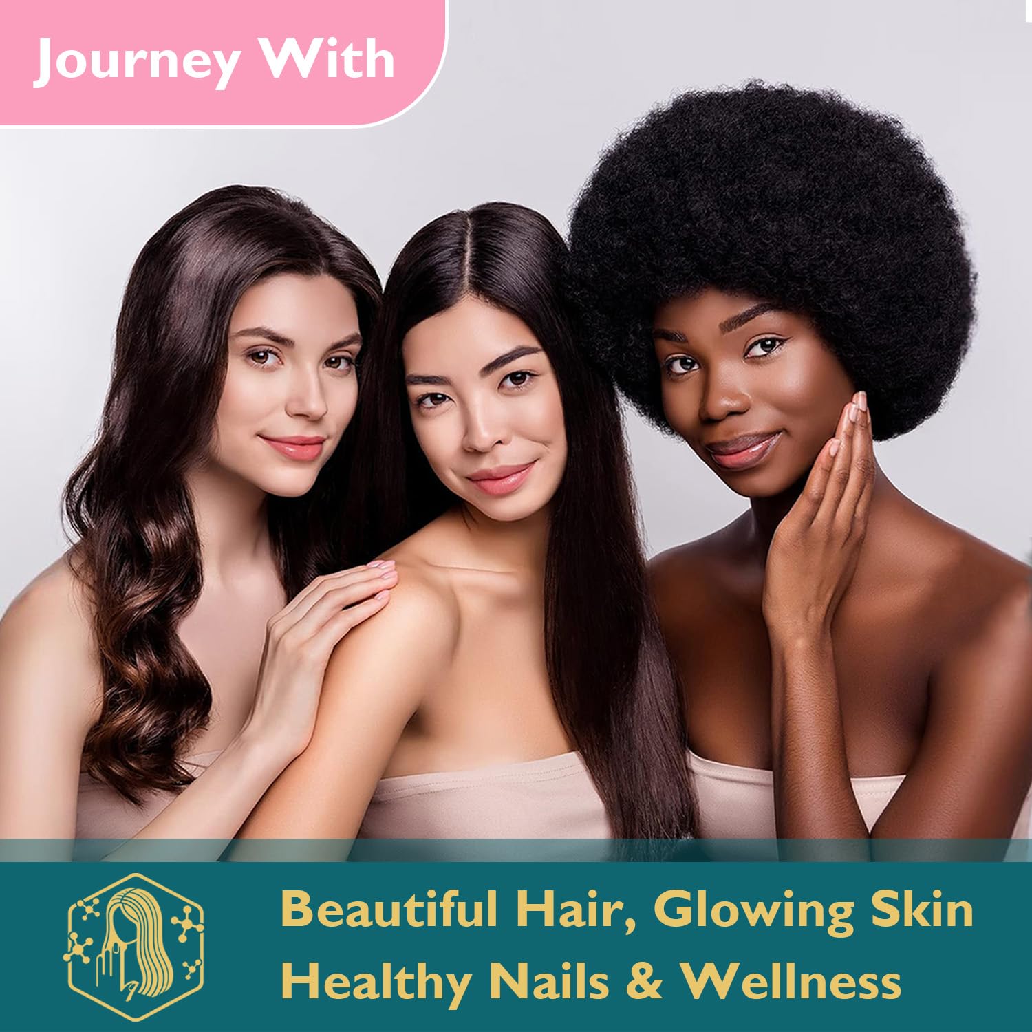 Nails strengthened by daily biotin gummies