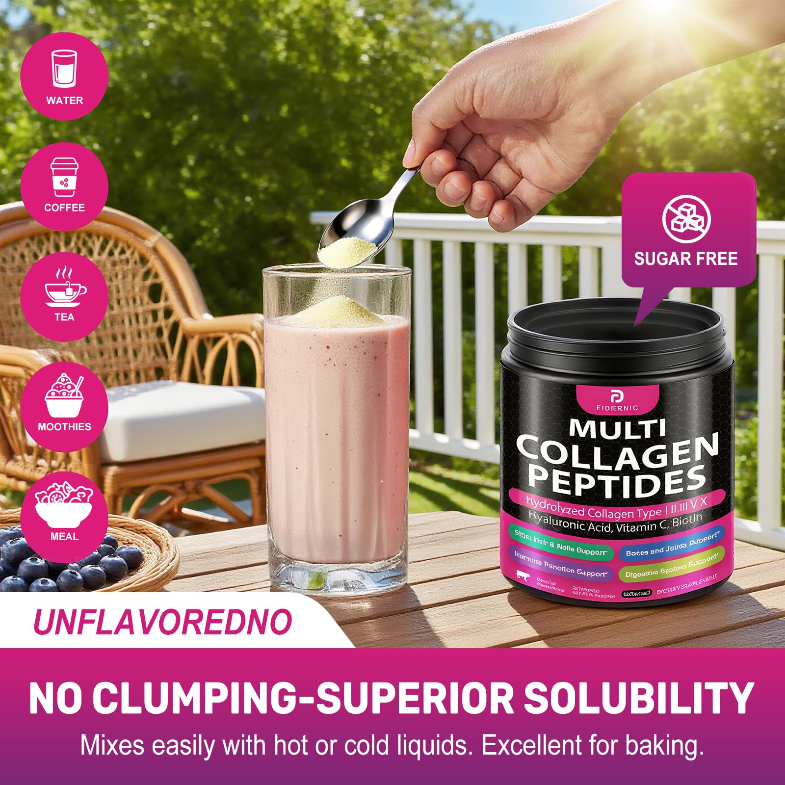 30 servings per container visual