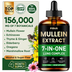 Fidus Mullein Drops packaging and bottle