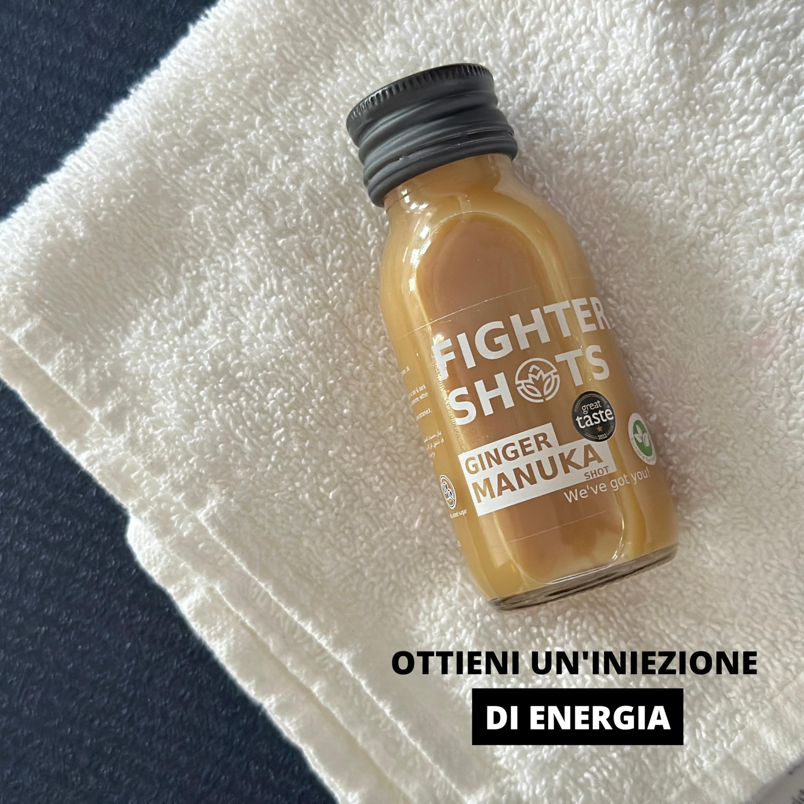 Brand story and mission behind Fighter Shots Ginger Shots