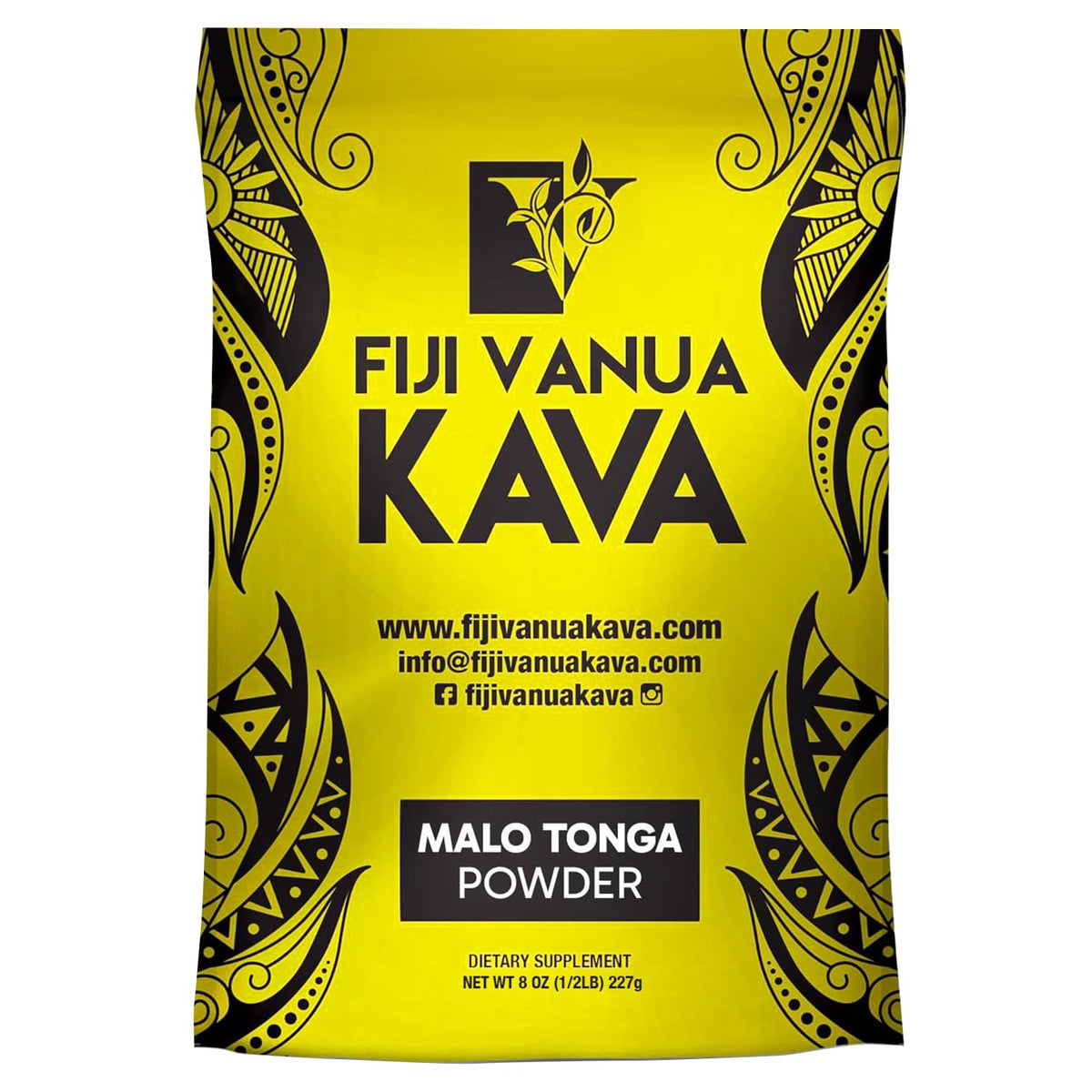 Fiji Vanua Kava Malo Tonga kava powder, 8oz