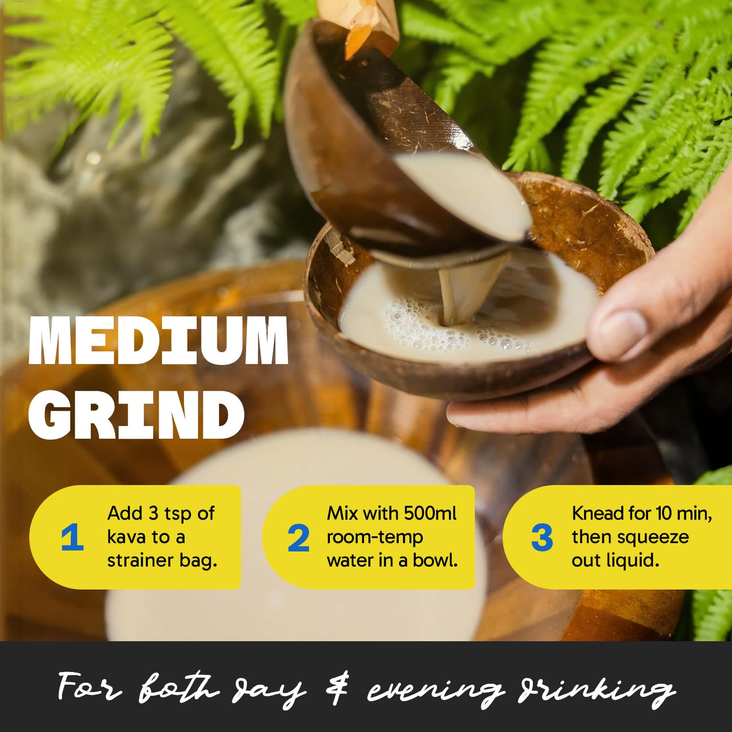 Hand-selected kava roots chosen for premium Loloma powder