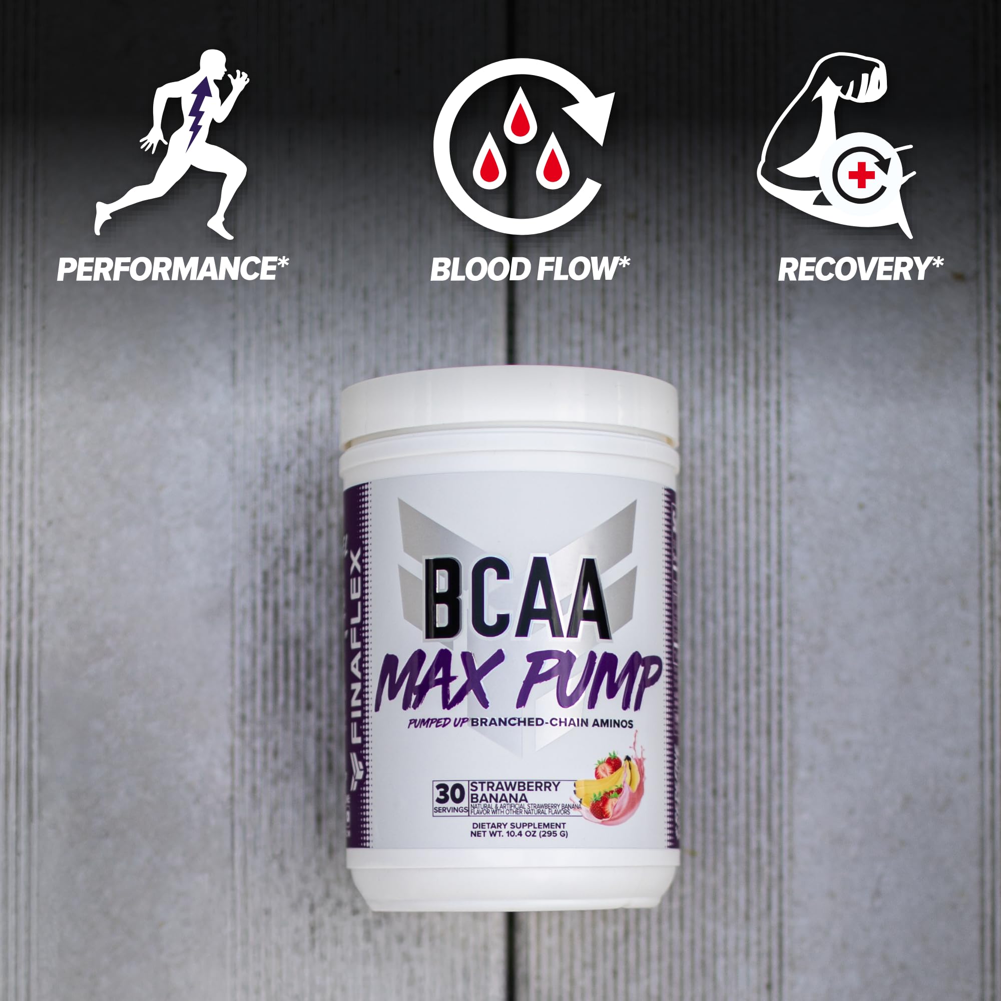 Intra-workout performance and muscle pump concept illustration