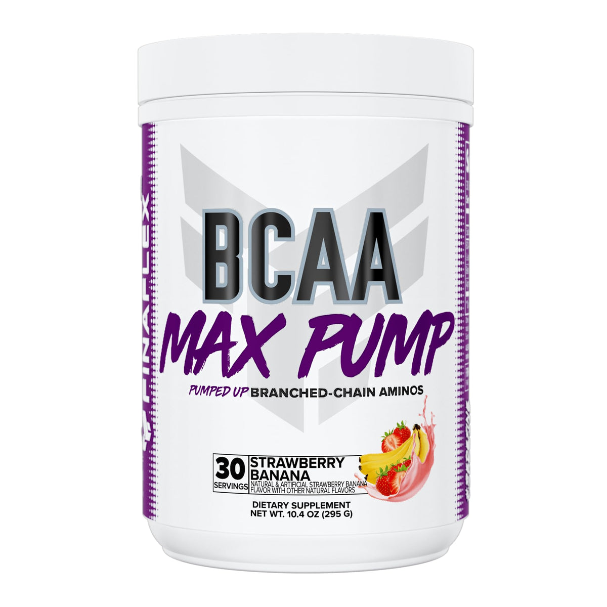 FINAFLEX BCAA MAX Pump Strawberry Banana bottle 10.4 oz