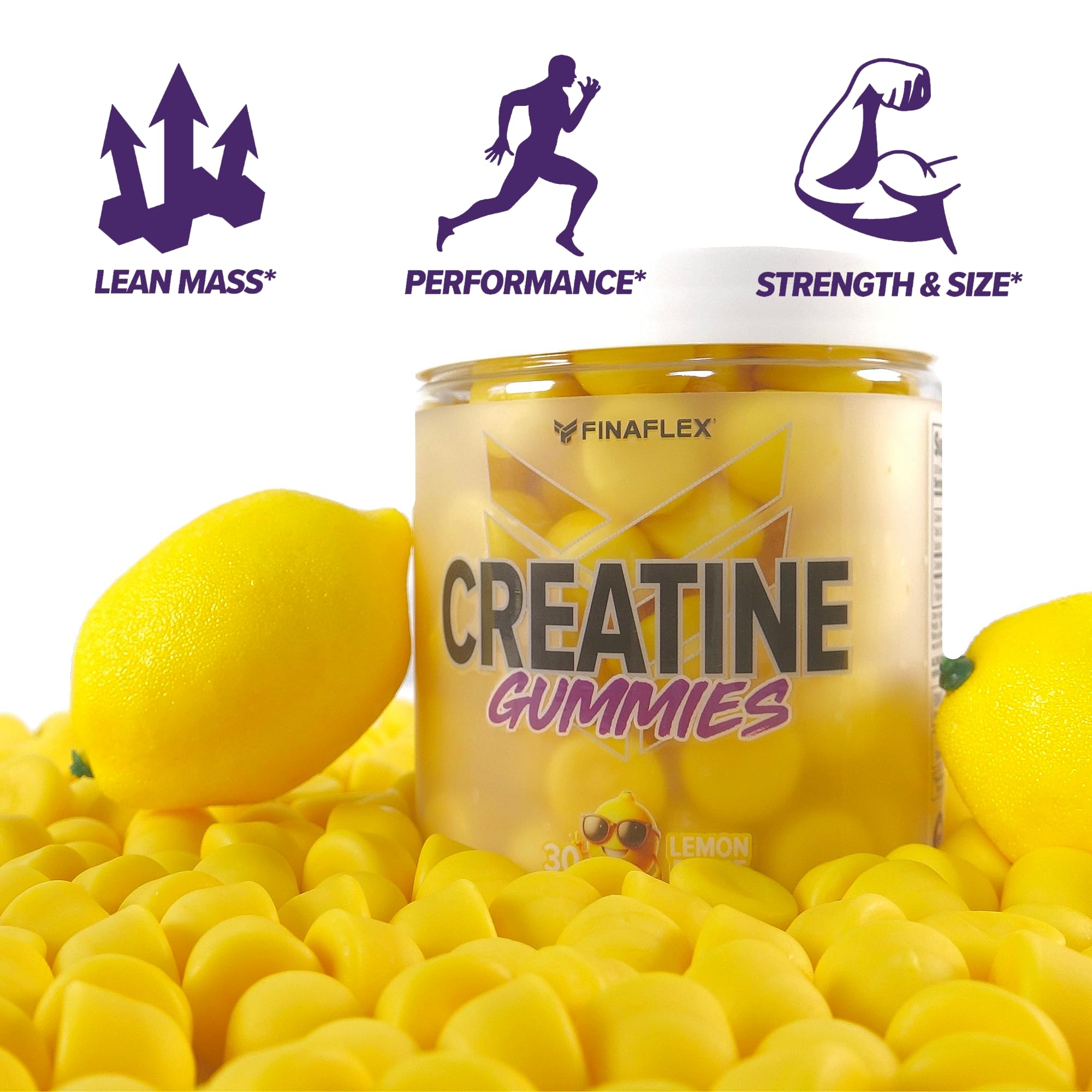 Muscular strength and performance with FINAFLEX Creatine Gummies