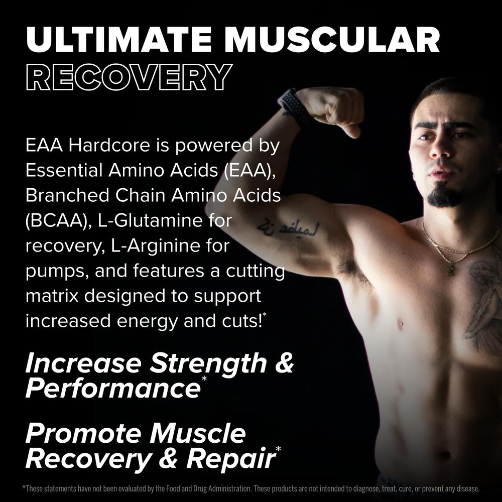 Ingredients panel of FINAFLEX EAA Psycho Peach