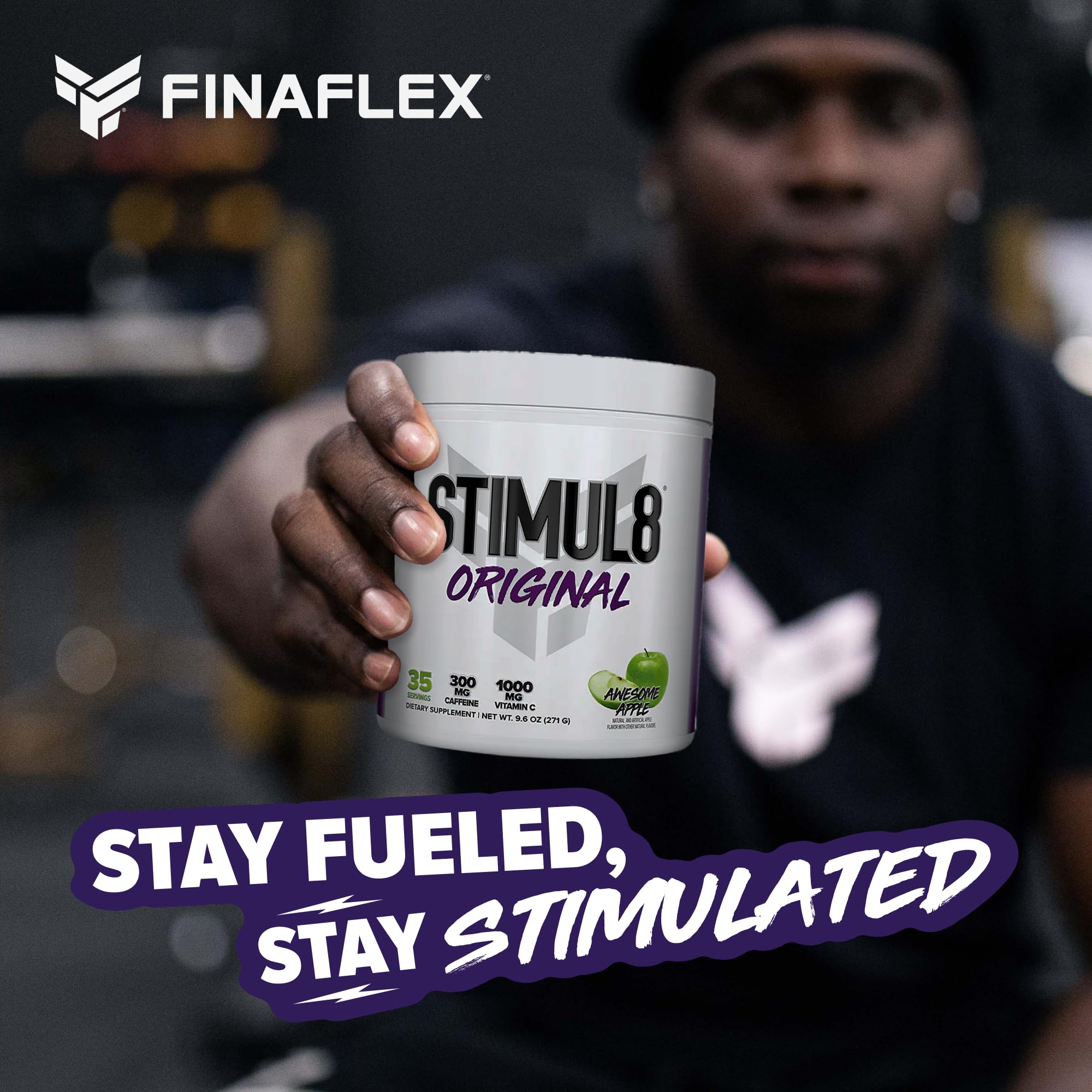 FINAFLEX STIMUL8 taza preentrenamiento: preparación rápida