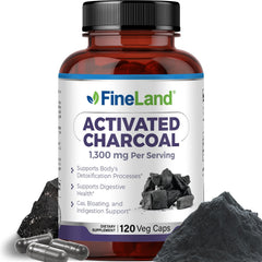 FineLand Activated Charcoal 1300mg - hero image