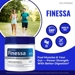 Advanced formula Finessa Digestive Health powder container