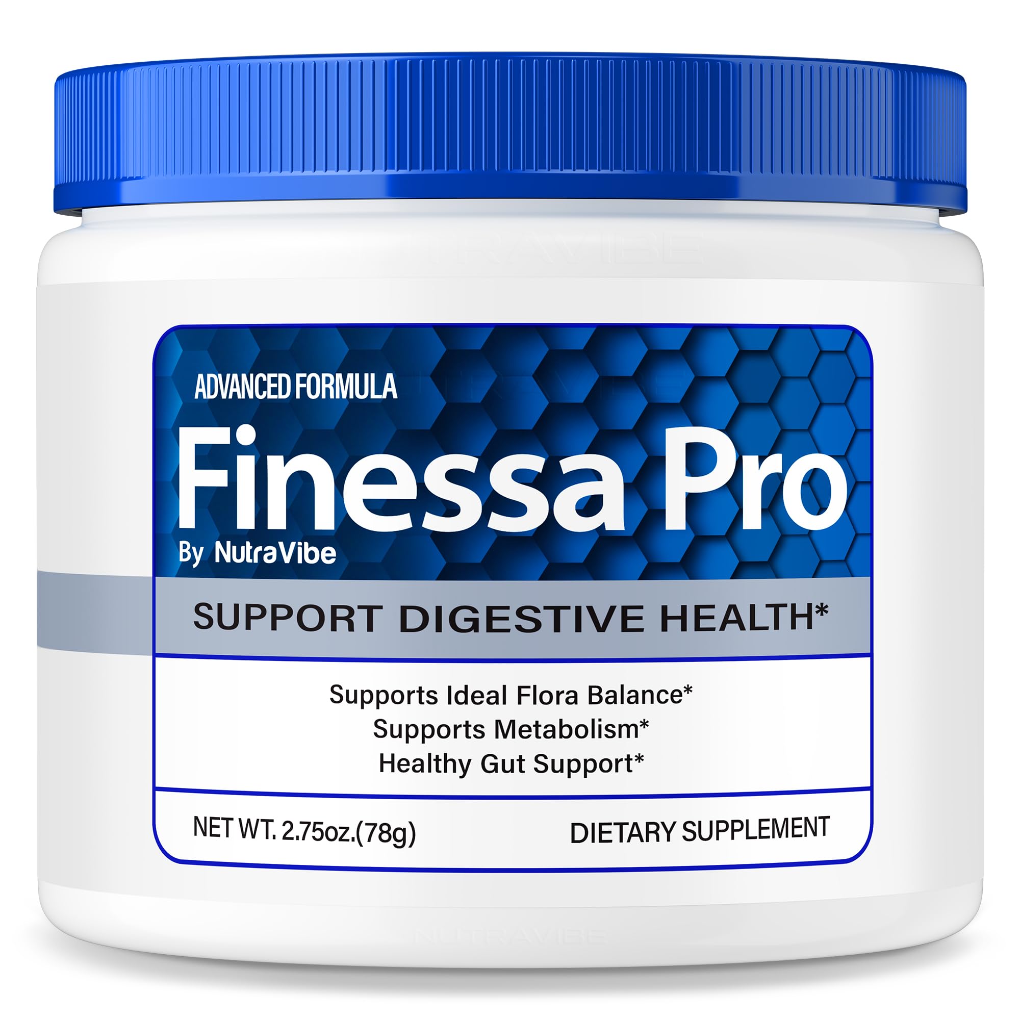 Finessa Pro constipation powder packaging