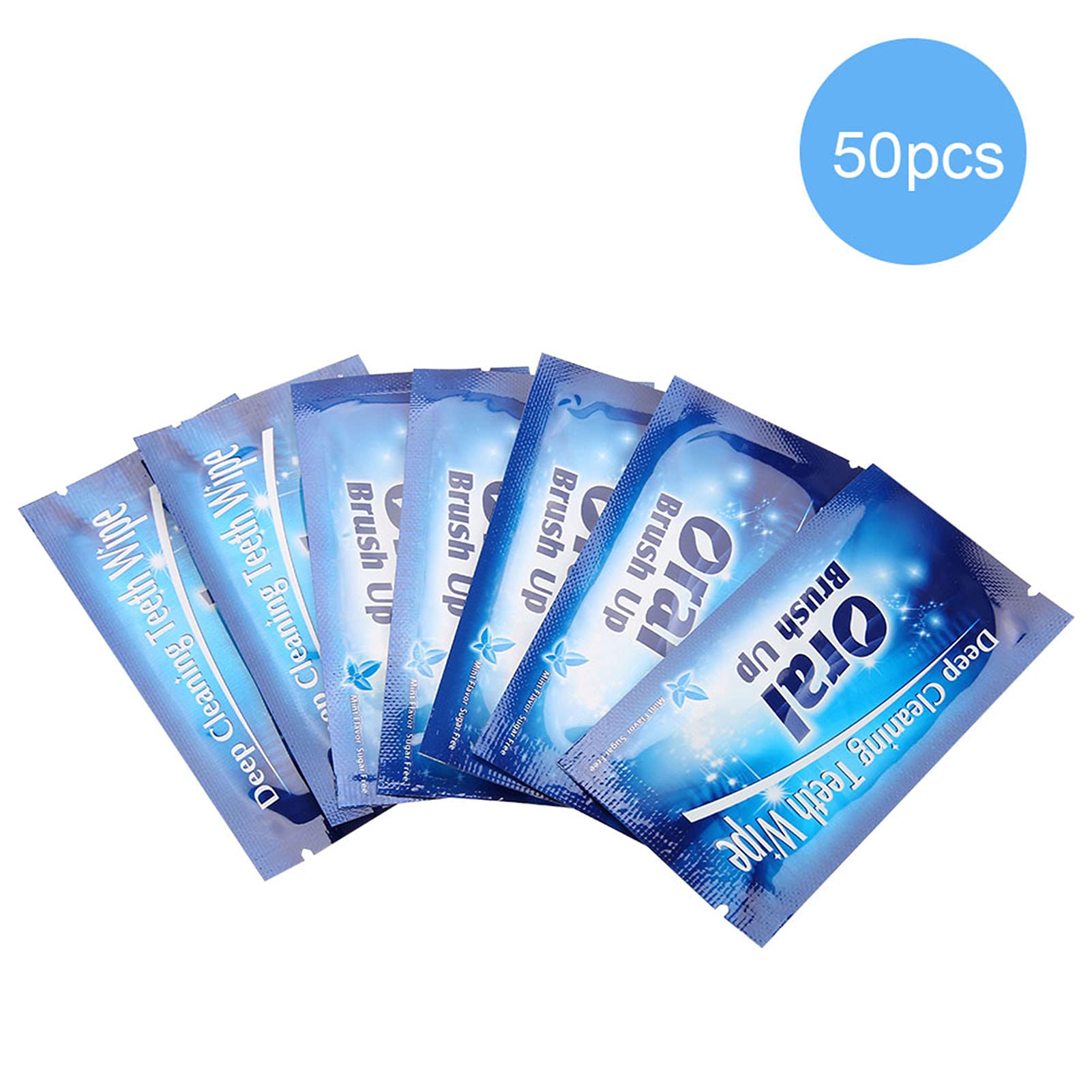 50 wipes per bag for convenient cleaning