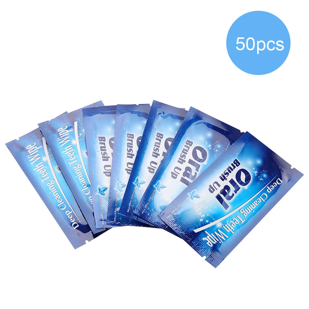 50 wipes per bag for convenient cleaning