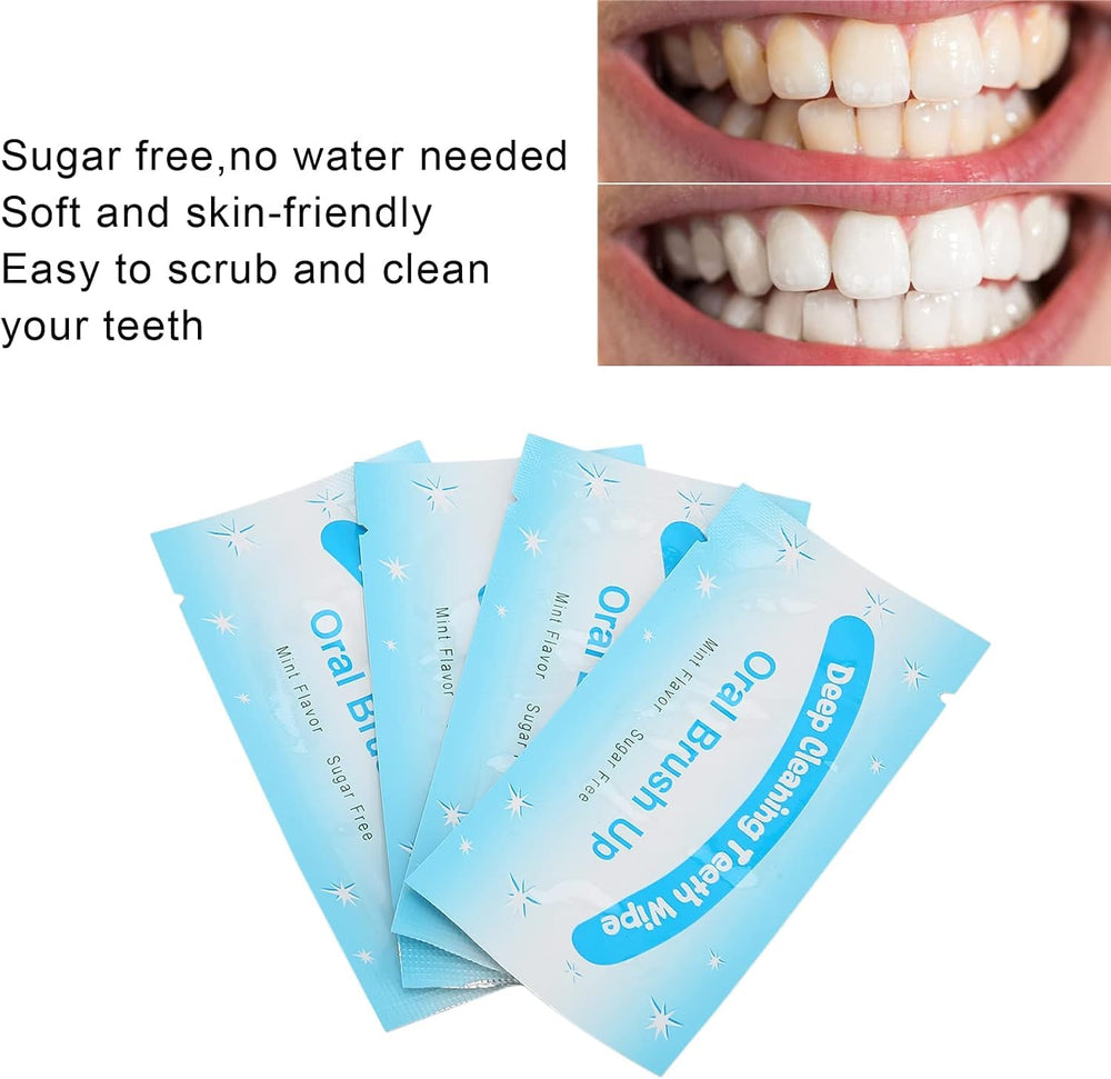 Hygienic packaging close-up of wipes