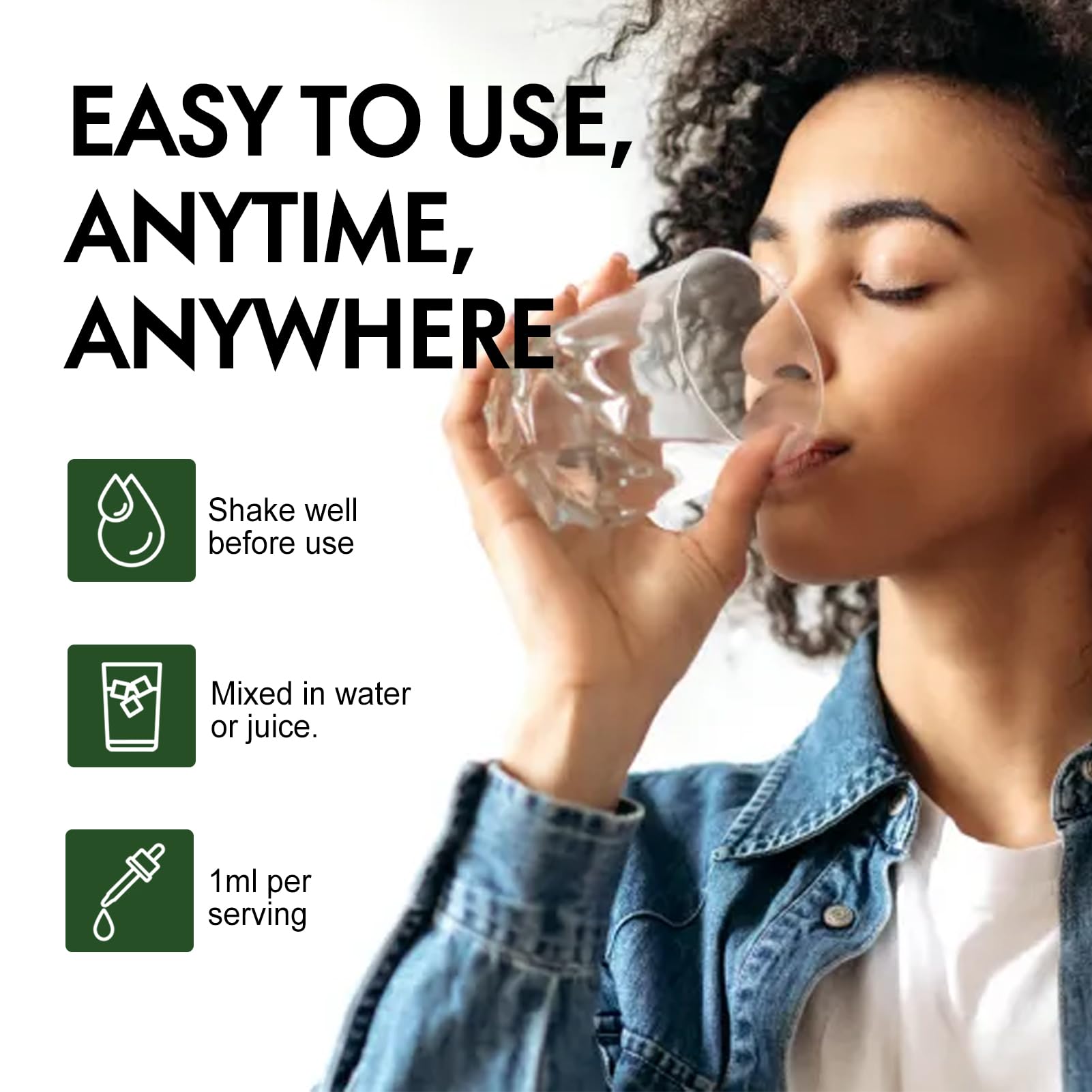 Easy-to-use dropper and bottle