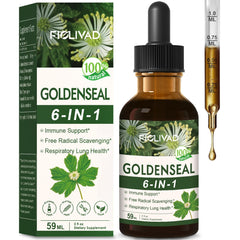 FIOLIVAD Goldenseal liquid drops bottle front view