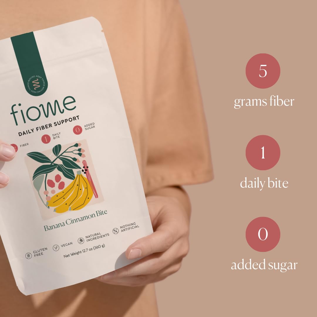 How to use Fiome fiber supplement - bite serving guidance