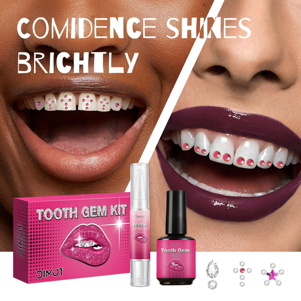 All-in-one Fiorland Tooth Gem Kit packaging and accessories